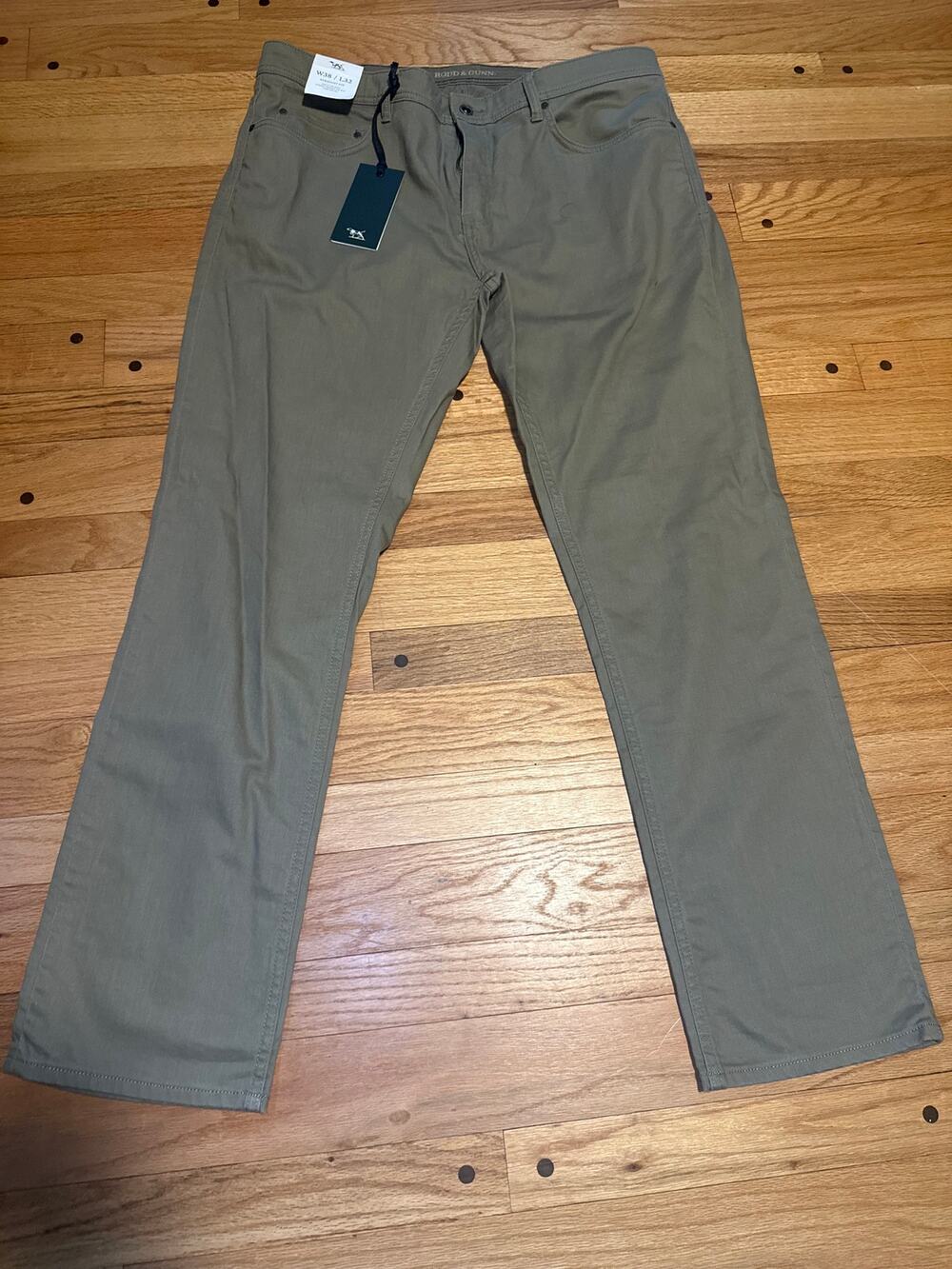 NEW Rodd & Gunn Vtg Washed Whitlaker Straight Jean 38 R Color: Army RL
